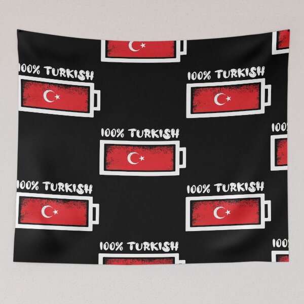 Item preview, 100 Percent Turkish Flag  designed and sold by LucasHays39146.