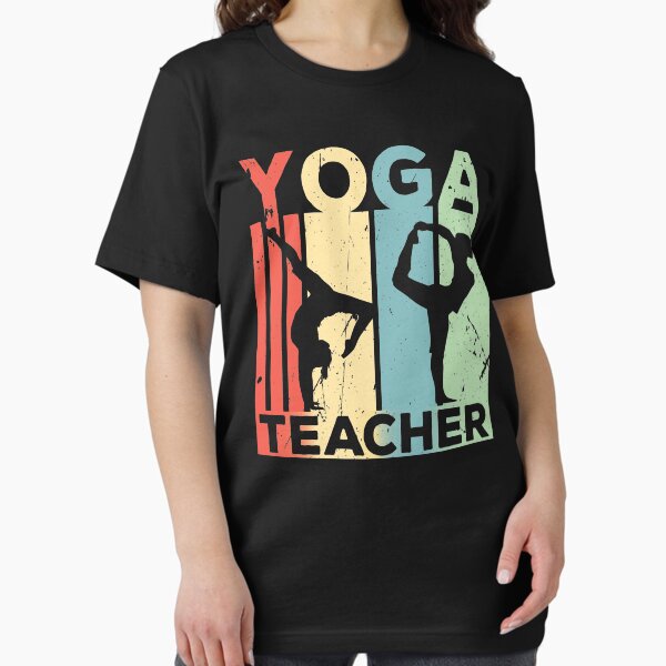 Item preview, Yoga Teacher Vintage Retro designed and sold by Elixir Designs.