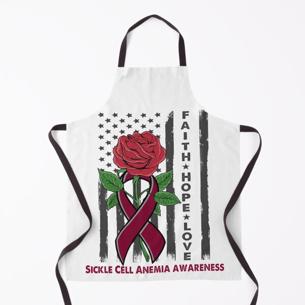 Item preview, Faith Hope Love Sickle Cell Anemia Awareness American Flag designed and sold by Kohend.
