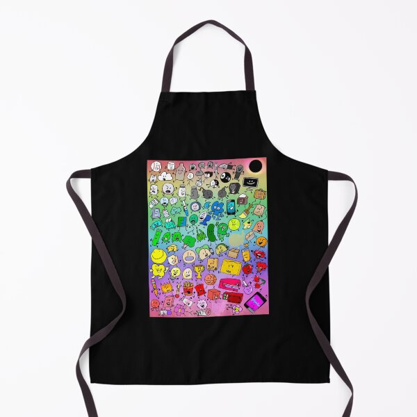 Item preview, Bfdi Inanimate Insanity All Characters (Rainbow) Classic T-Shirt designed and sold by dorarosy2.