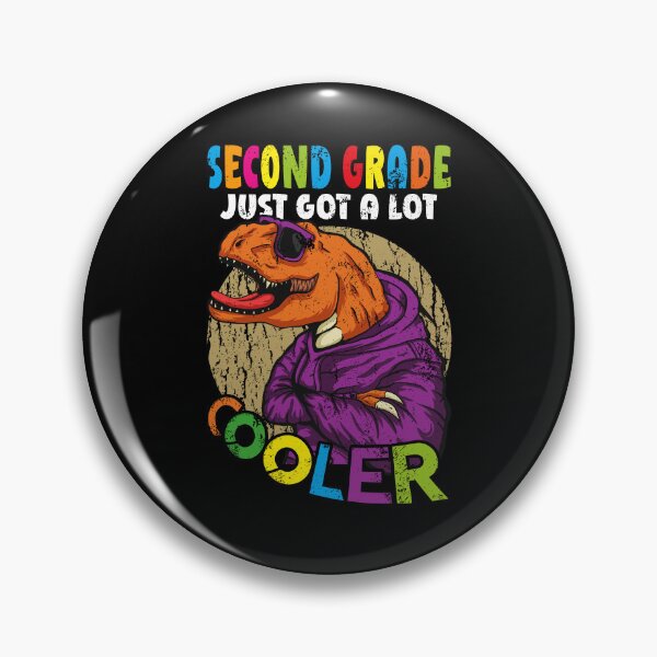Item preview, Second 2nd Grade Just Got Cooler Dinosaur Back to School designed and sold by Zulfiqqar.