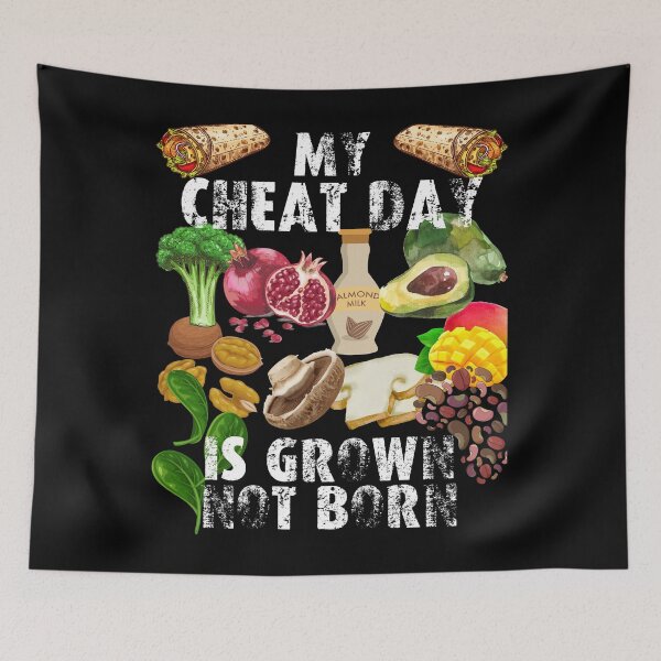 Item preview, my cheat day is grown not born designed and sold by movie-popcorn.