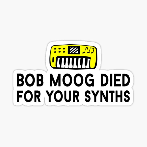 Artikel-Vorschau von Boob Moog starb für deine Synths, designt und verkauft von azvinylworks.