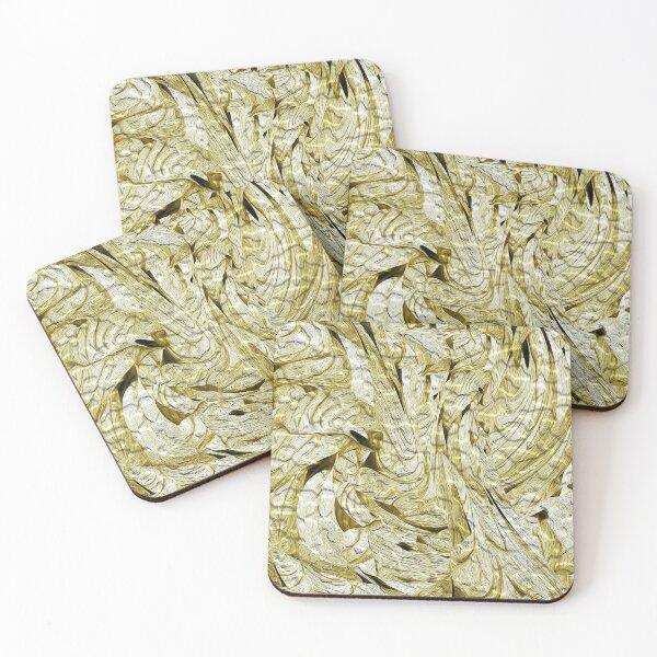 Item preview, Ivory and Gold Leaves designed and sold by fatenanwar.