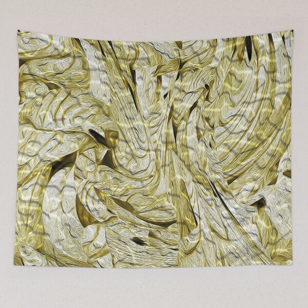 Item preview, Ivory and Gold Leaves designed and sold by fatenanwar.