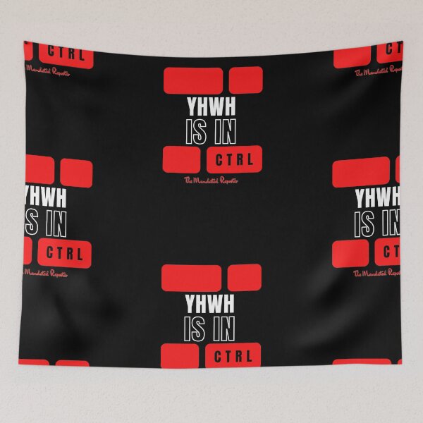Item preview, YHWH is in CTRL - Black designed and sold by TheReporter1.