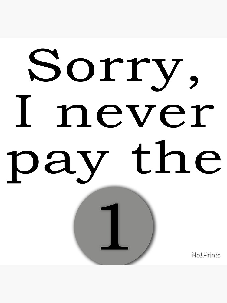 Rhystic Study: Sorry, I never pay the 1? MTG Magic Card for Nerds and Card  Collectors" Greeting Card by No1Prints | Redbubble
