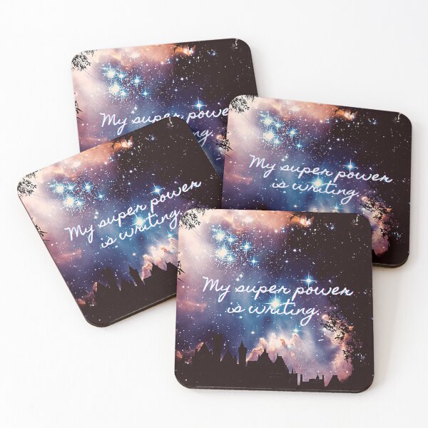 Item preview, My super power is writing  designed and sold by firestargirl.