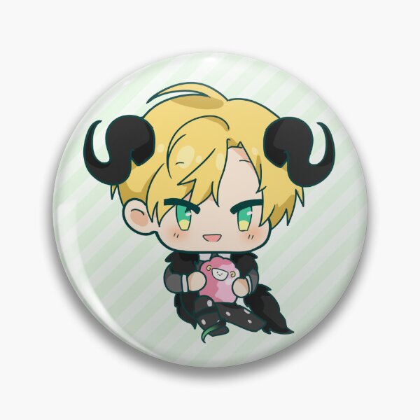 Item preview, Satan Button designed and sold by strawberriichii.
