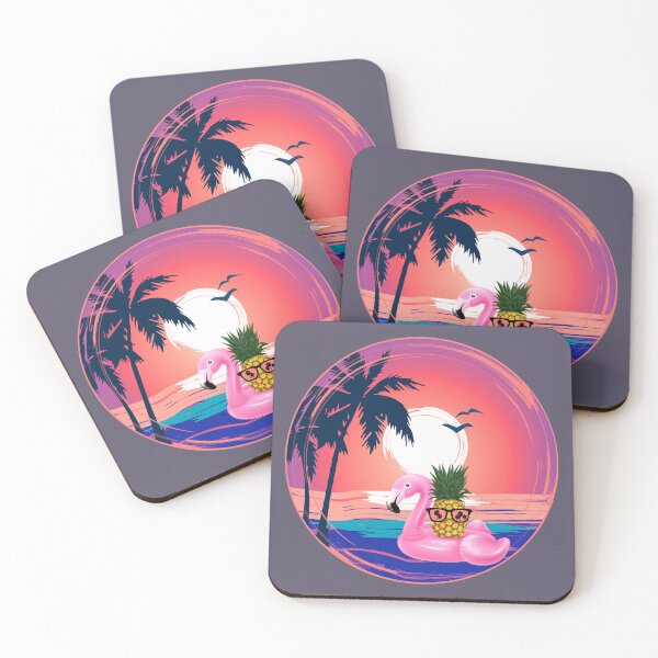 Item preview, Flamingo And Pineapple In Sunglasses  designed and sold by GleamingGiant.
