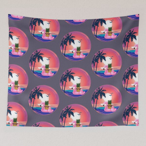 Item preview, Flamingo And Pineapple In Sunglasses  designed and sold by GleamingGiant.