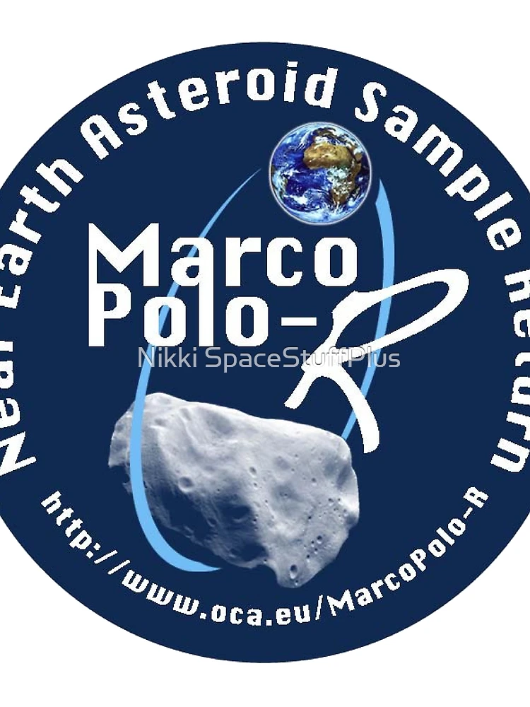 Thumbnail 3 of 3, Scarf, MarcoPolo-R Logo designed and sold by Nikki SpaceStuffPlus.
