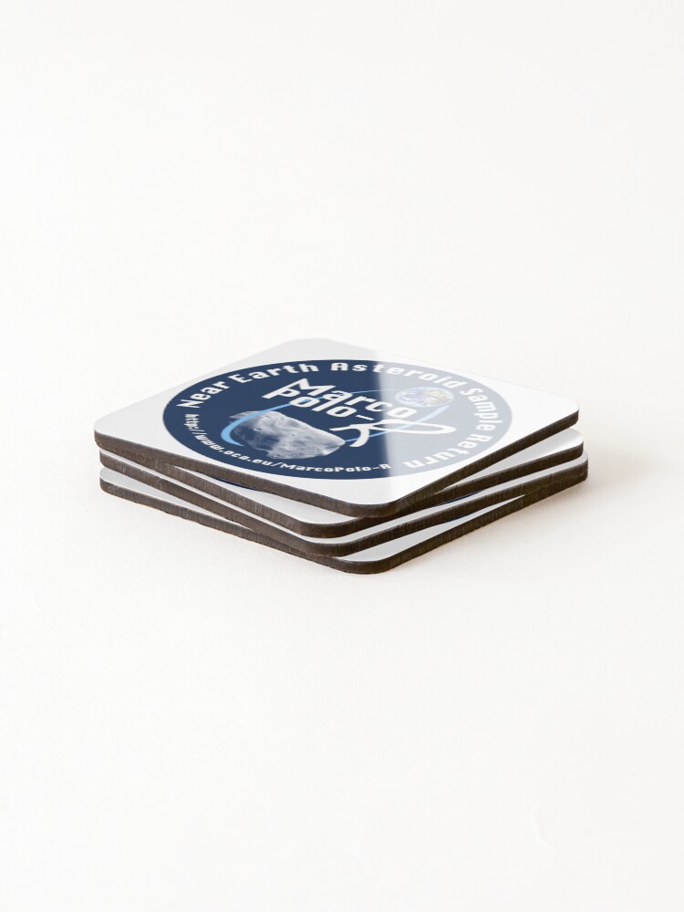Thumbnail 4 of 5, Coasters (Set of 4), MarcoPolo-R Logo designed and sold by Spacestuffplus.