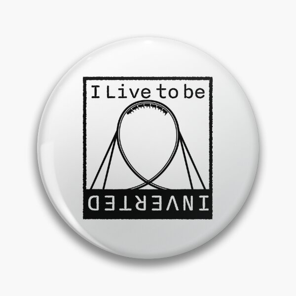 Item preview, I Live to be Inverted (Black) designed and sold by Thrilltography.