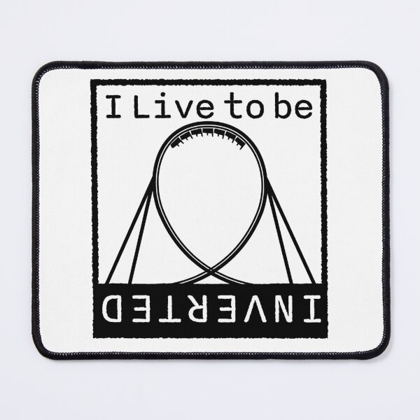 Item preview, I Live to be Inverted (Black) designed and sold by Thrilltography.