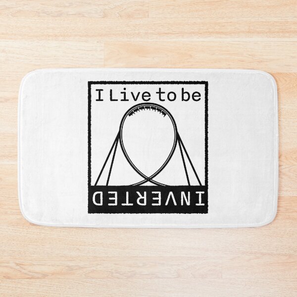 Item preview, I Live to be Inverted (Black) designed and sold by Thrilltography.