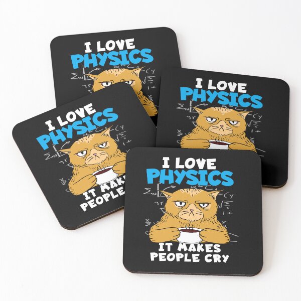 Item preview, I LOVE PHYSICS IT MAKES PEOPLE CRY PHYSICIST designed and sold by sobriowslen.