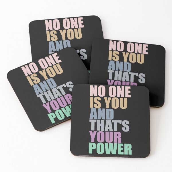Item preview, No One Is You And Thats Your Power designed and sold by Zaraharding.