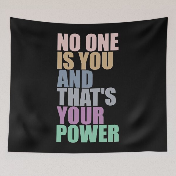 Item preview, No One Is You And Thats Your Power designed and sold by Zaraharding.