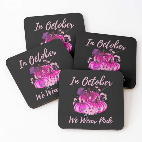 Item preview, In October We Wear Pink Pumpkin Breast Cancer Awareness designed and sold by KimberlyOppen.