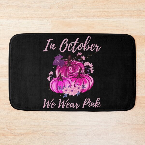 Item preview, In October We Wear Pink Pumpkin Breast Cancer Awareness designed and sold by KimberlyOppen.