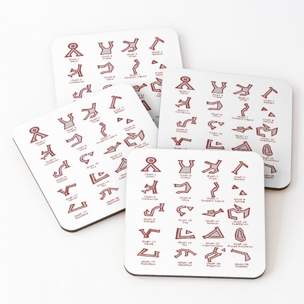Item preview, Dialing Address Glyph Set 1 designed and sold by Nikki SpaceStuffPlus.