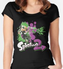 Splatoon 2 Inkling Boy Women's Fitted Scoop T-Shirt