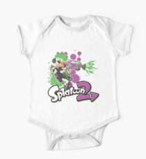 Body de manga corta para bebé Splatoon 2 Inkling Boy