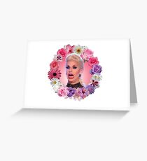 Shocked Katya Zamolodchikova - Rupaul's Drag Race All Stars 2 Greeting Card