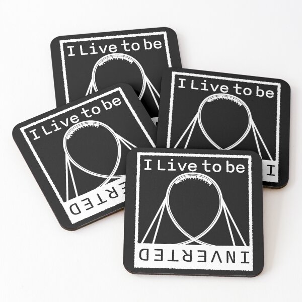 Item preview, I Live to be Inverted (White) designed and sold by Thrilltography.