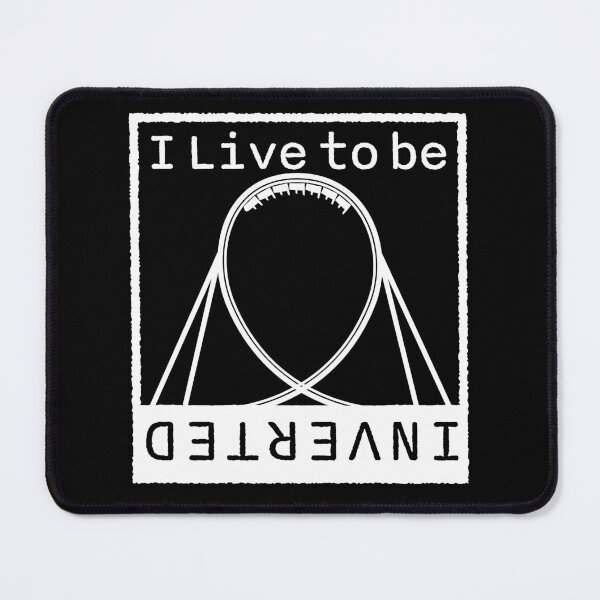 Item preview, I Live to be Inverted (White) designed and sold by Thrilltography.