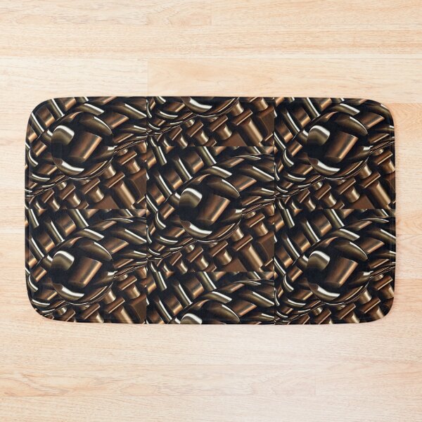 Item preview, Bronze Brown White Abstract By iritof designed and sold by iritof.