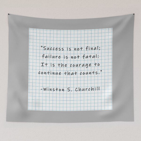 Item preview, Square Ruled Paper Life Quotes  designed and sold by PodiShawna.