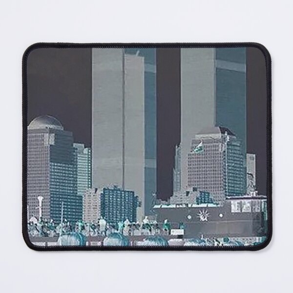 Item preview, Two Building Twins Towers Esentric designed and sold by lindakeine.