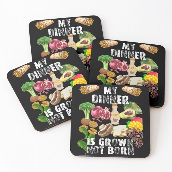 Item preview, my dinner is grown not born designed and sold by movie-popcorn.