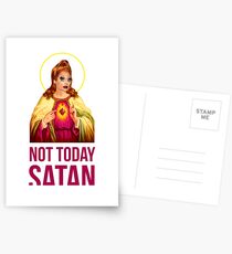 Bianca Del Rio nicht heute Satan - Rupauls Drag Race Postkarten