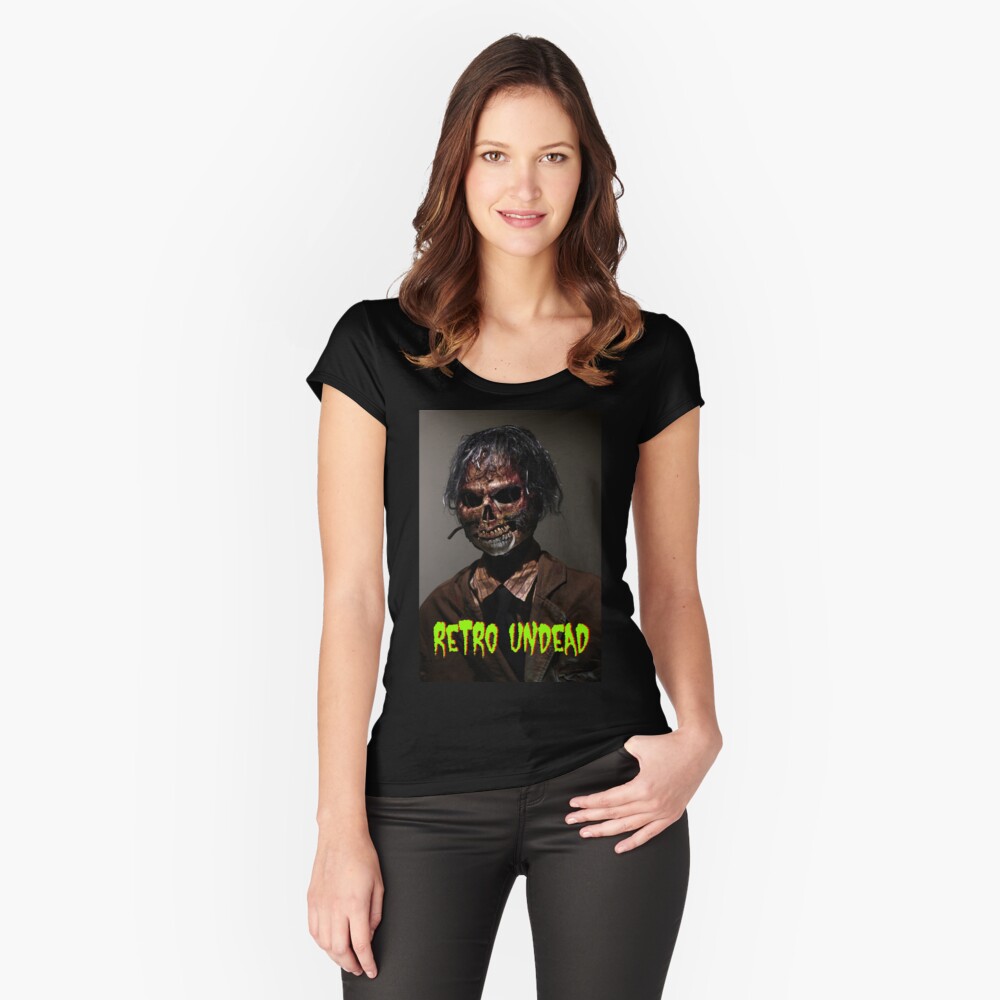 Item preview, Fitted Scoop T-Shirt designed and sold by Skinrash.