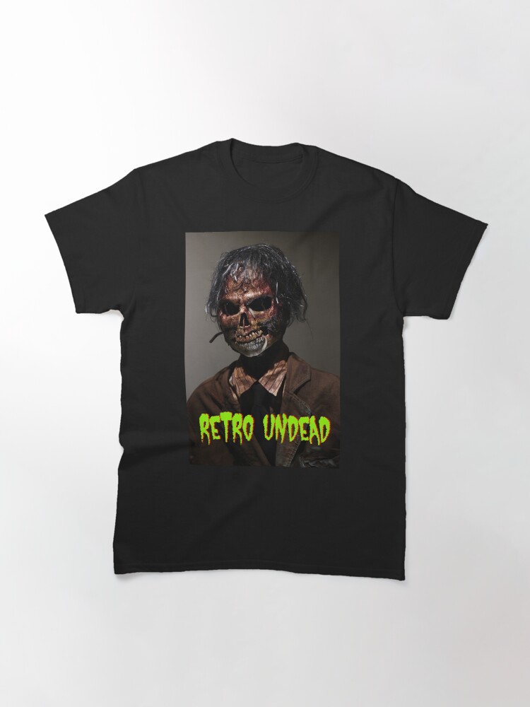 Thumbnail 3 of 7, Classic T-Shirt, Retro undead designed and sold by Skinrash.