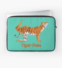 Tier-Yoga-Tiger-Haltung Laptoptasche