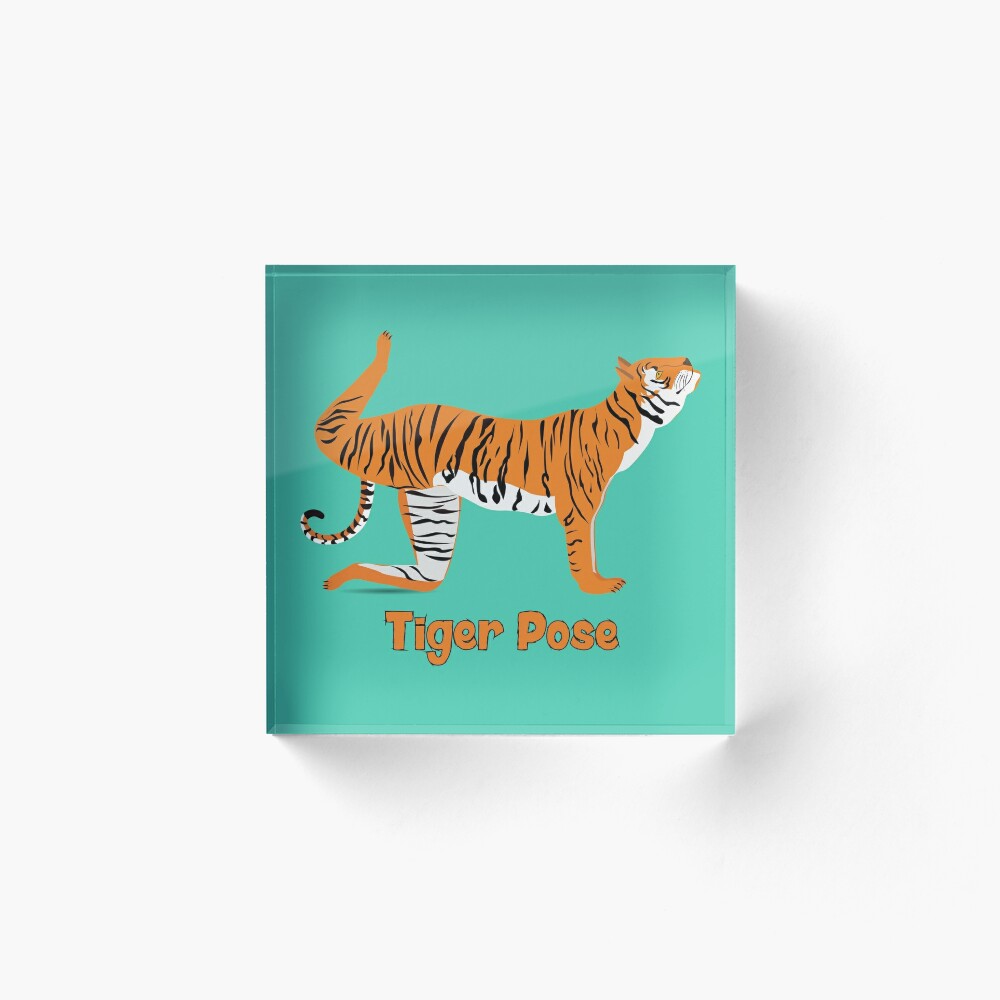 tiger yoga block