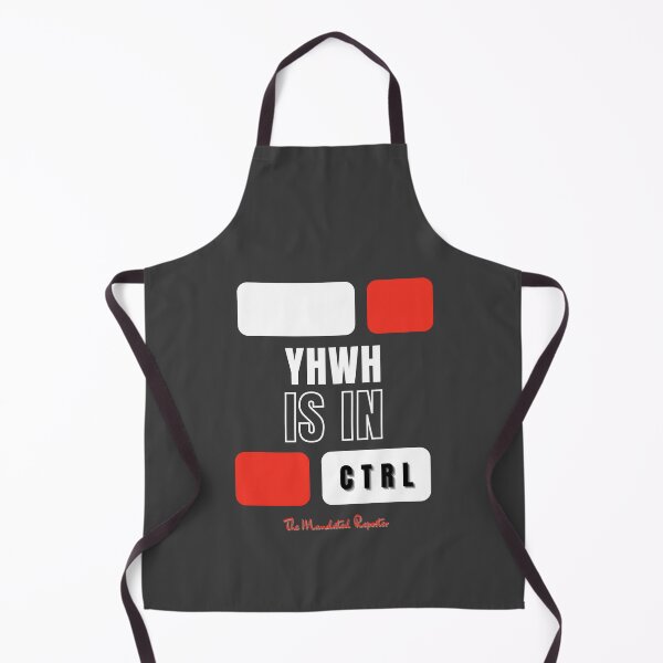 Item preview, YHWH is in CTRL - Dark Grey designed and sold by TheReporter1.