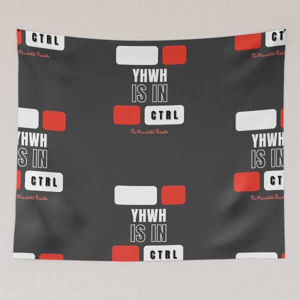 Item preview, YHWH is in CTRL - Dark Grey designed and sold by TheReporter1.