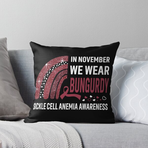 Item preview, Rainbow In November We Wear Bungurdy Sickle Cell Anemia Awareness designed and sold by Mnrshirley.