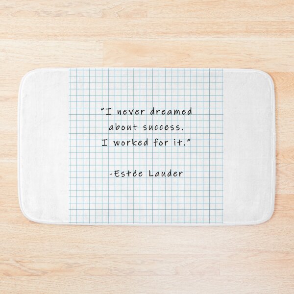 Item preview, Square Rule Paper Life Quote designed and sold by PodiShawna.