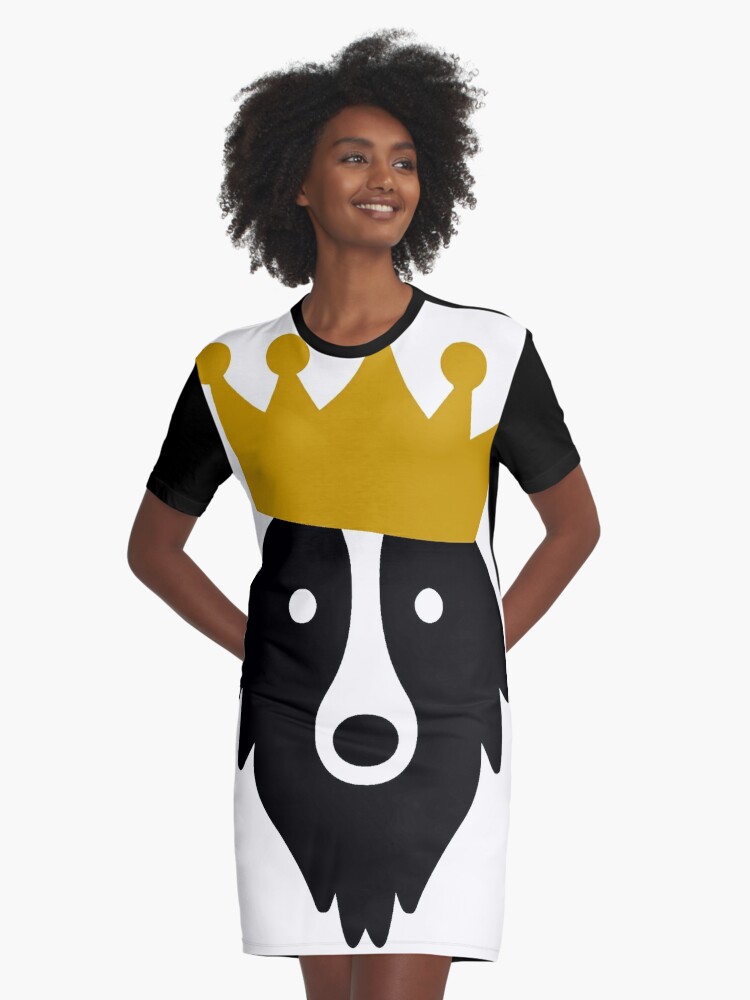 Graphic T-Shirt Dress, King Grogl designed and sold by GRoGL Apparel™