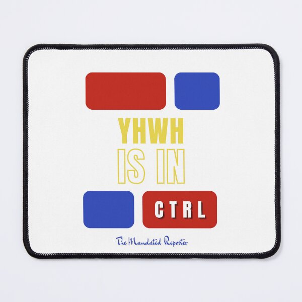 Item preview, YHWH is in CTRL - White designed and sold by TheReporter1.