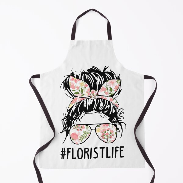 Item preview, Florist Life Plant Flower Messy Bun Mothers Day designed and sold by Teapot-art.