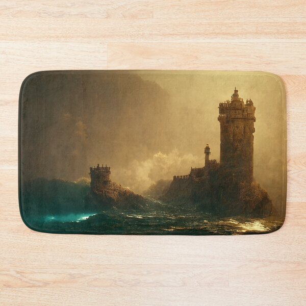 Item preview, Castle Near The Ocean designed and sold by FantasyAI.