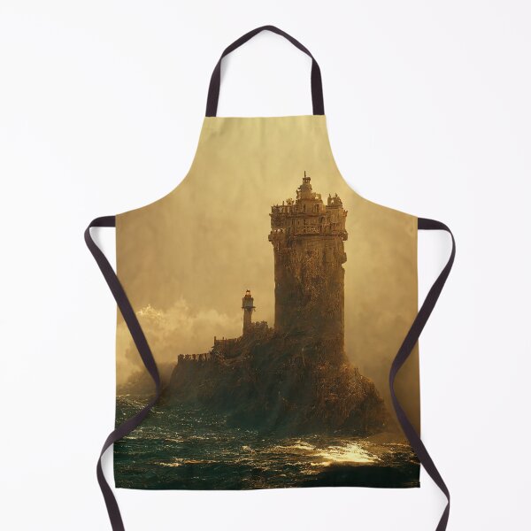 Item preview, Castle Near The Ocean designed and sold by FantasyAI.