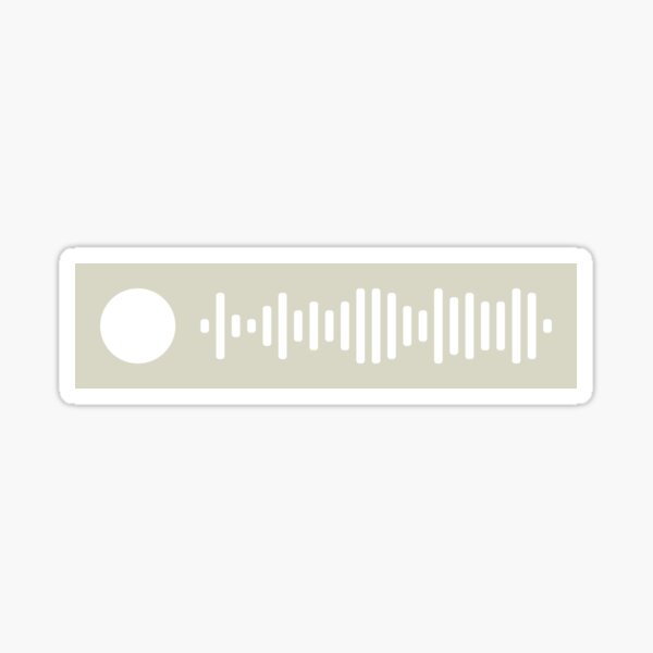 Betty Spotify Code Taylor Swift Folklore Sticker For Sale By Bombalurina Redbubble